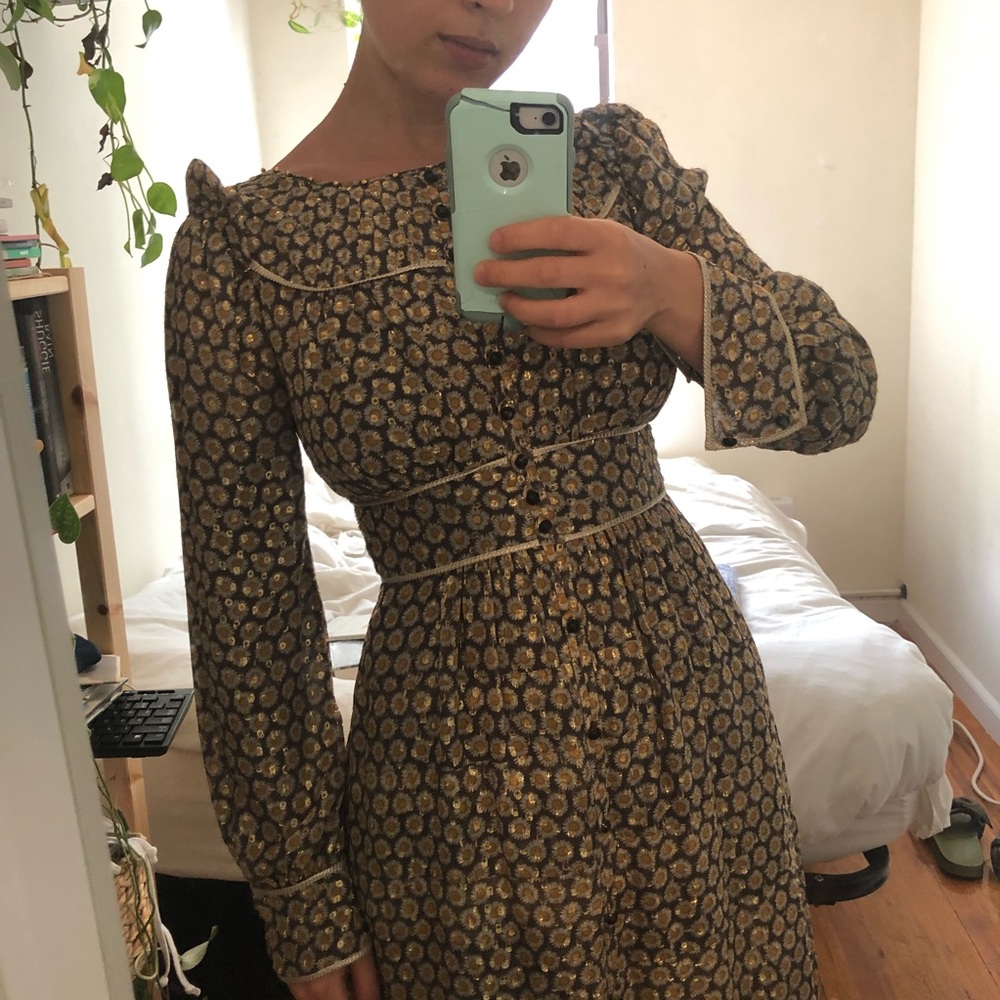 Marc Jacobs Midi Daisy Prairie Dress